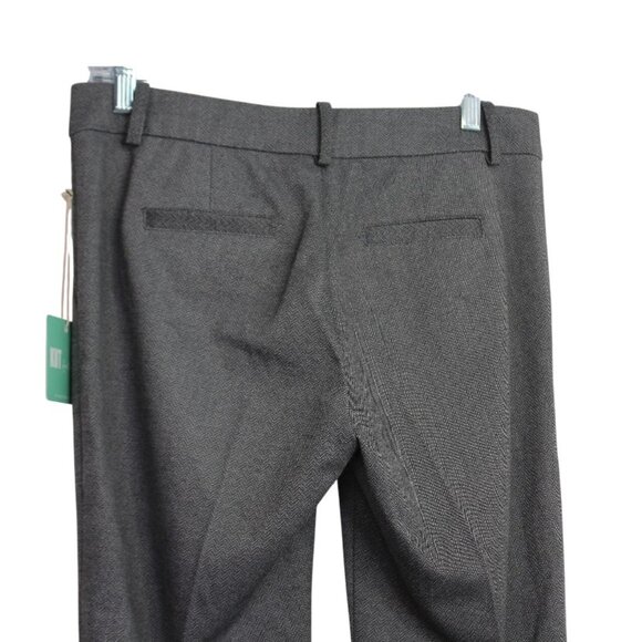 NWT Kut from the Kloth Herringbone Black and Gray Raymond Bootcut Pants Size 4 - Picture 5 of 9